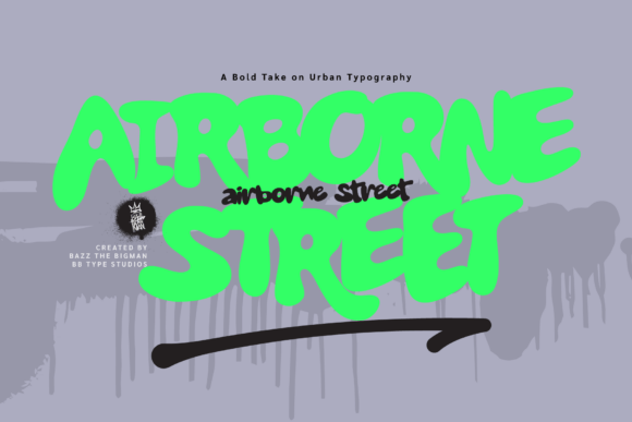 Airborne Street: A Dynamic Typeface for Editorial Design