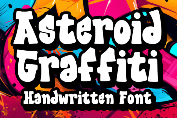 Asteroid Graffiti: The Bold Typeface That Redefines Modern Branding