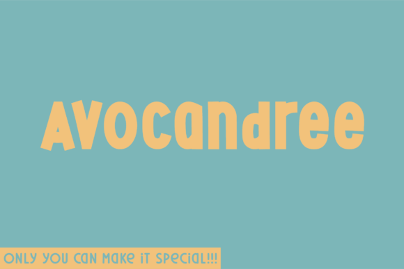 Avocandree: The Bold Display Font for High-Impact Web Design