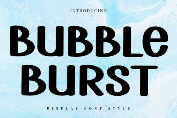 Bubble Burst: The Festive Typeface That Transforms Your Brand