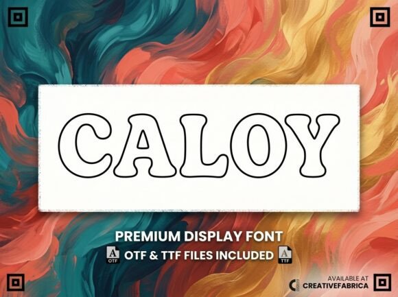 Caloy: A Gentle Display Font for Web Design
