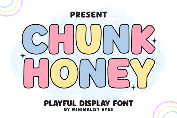 Chunk Honey: A Bold Display Typeface for Creative Branding