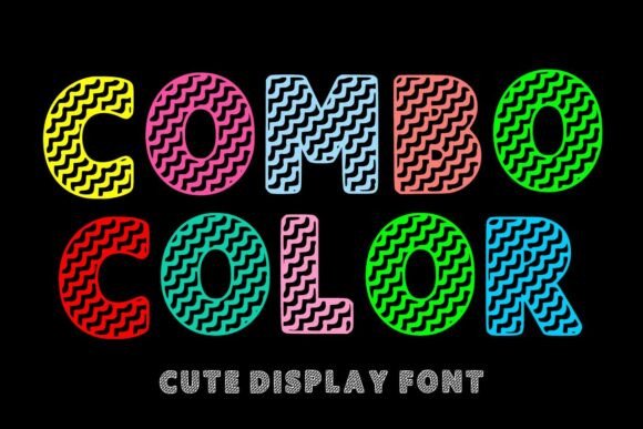 Combo Color: A Vibrant Display Typeface for Modern Editorial Design