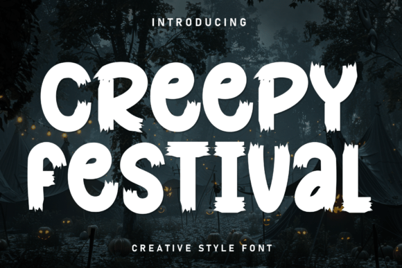 Creepy Festival: The Handwritten Display Font for Authentic Branding