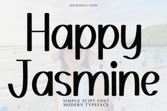 Happy Jasmine: The Display Typeface That Elevates Campaign Visuals
