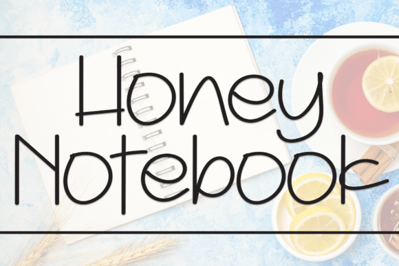 Honey Notebook: The Handwritten Display Font That Warms Your Brand
