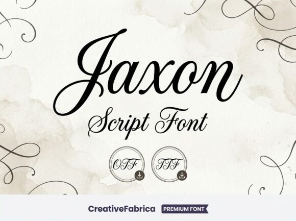 Jaxon: The Premium Display Typeface That Elevates Your Brand