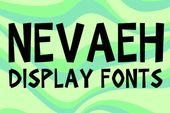 Nevaeh: A Bold Display Typeface for Modern Editorial Design