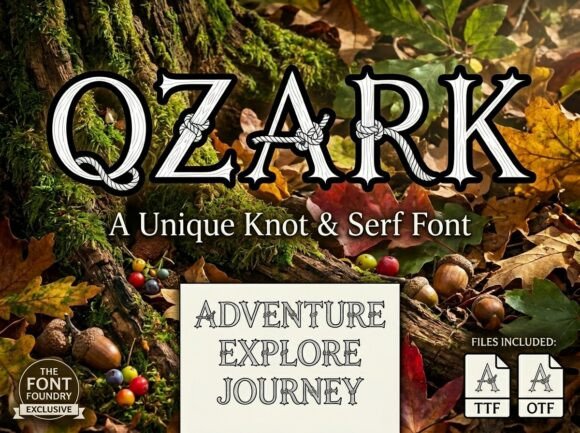 Ozark Font for Professional Branding