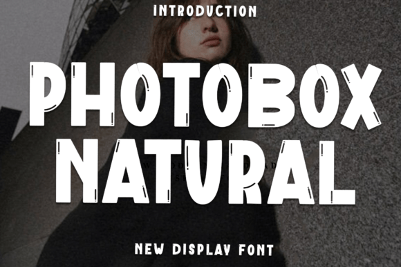 Photobox Natural: The Warm Display Font for Handmade Crafts