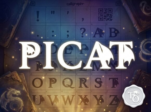 Picat Font Review: A Bold Display Typeface for Campaign Design