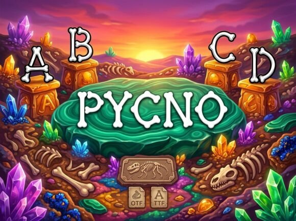 Pycno Display Font Review