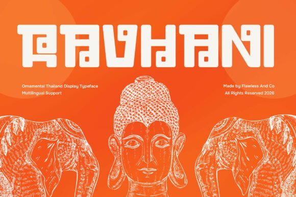 Ravhani: The Premium Display Font for Authentic Brand Identity