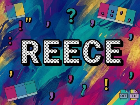 Reece: The Vibrant Typeface That Makes Your Brand Pop