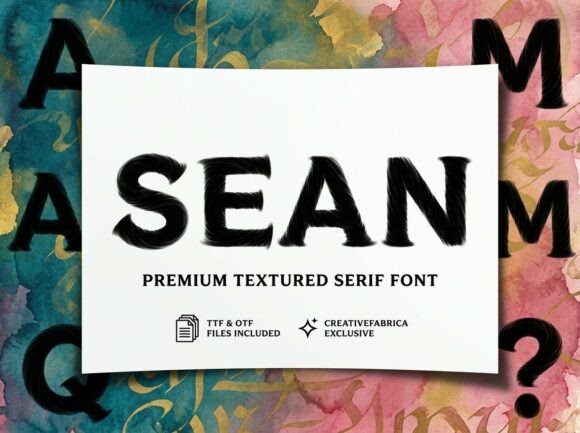 Sean: A Display Typeface That Elevates Editorial Design
