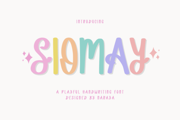 Siomay: The Playful Display Typeface for Vibrant Campaigns