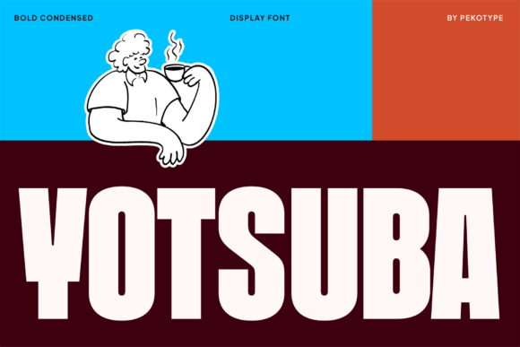 Yotsuba: The Bold Condensed Display Font for Modern Branding